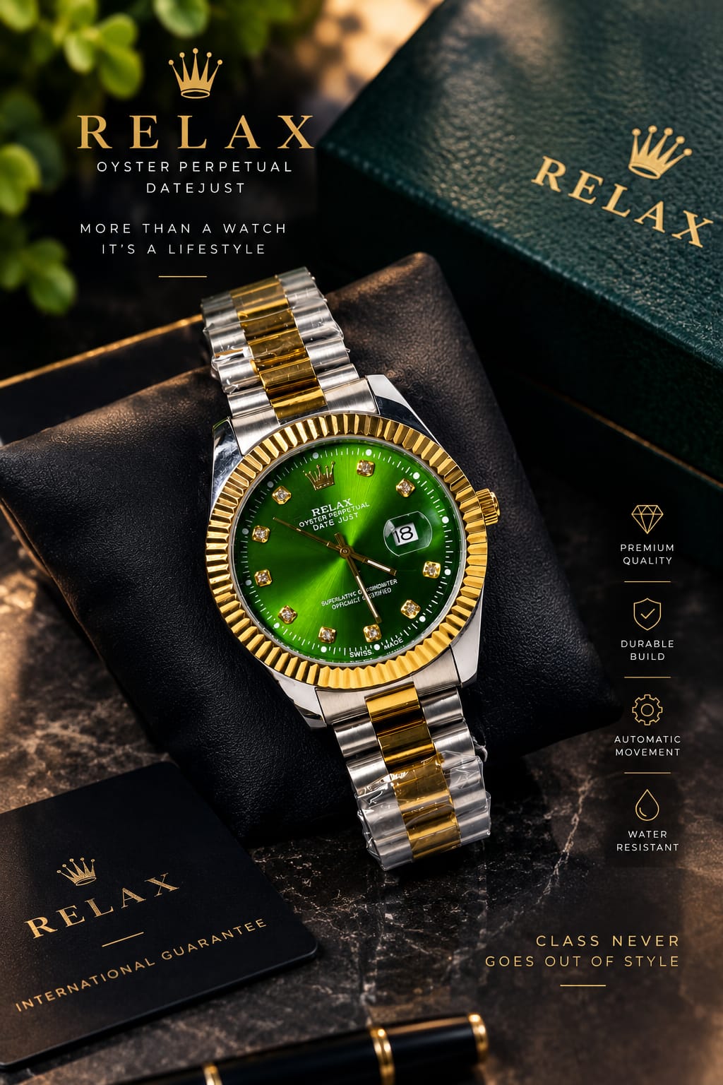 RELAX CLASSIC LUXURY WATCH